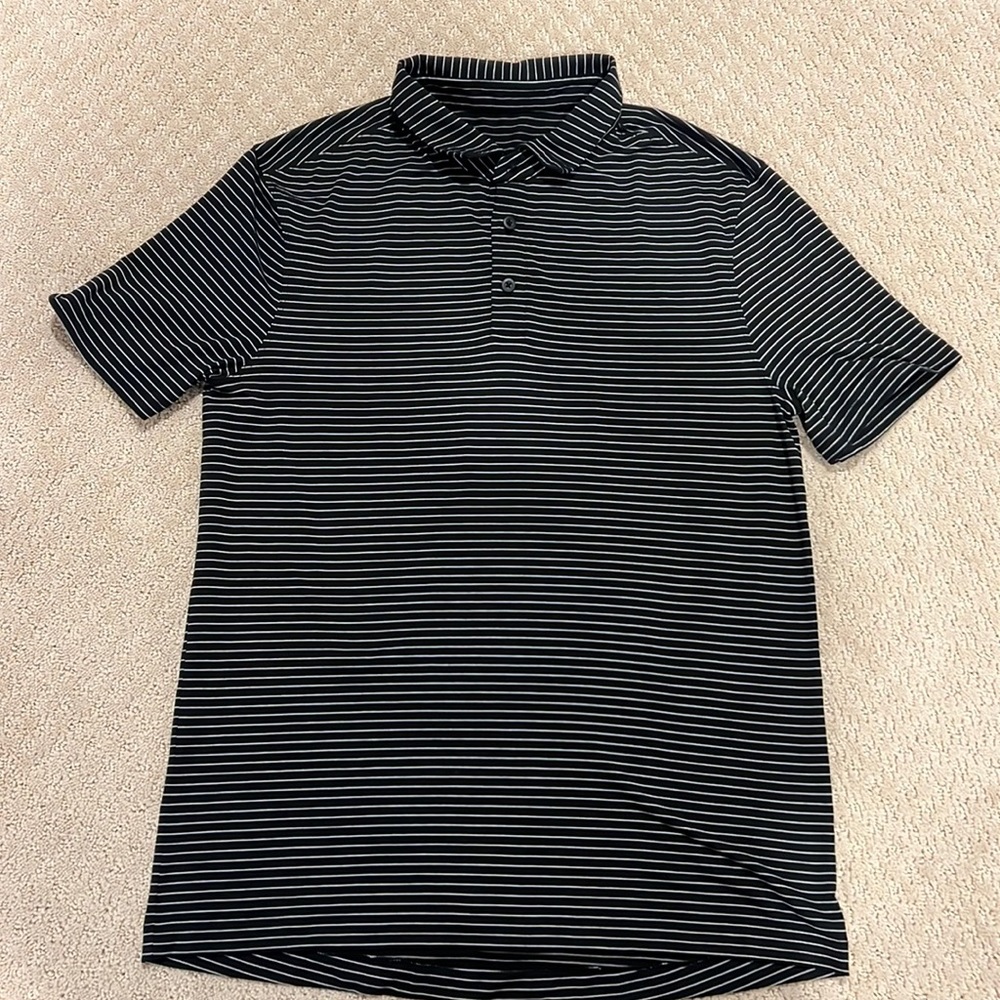 Lululemon Striped Polo